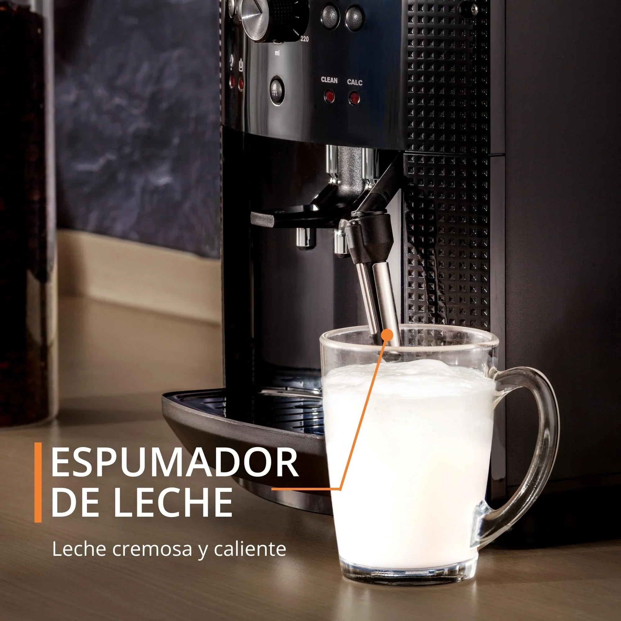 2025 Krups Essential - Cafetera súper automática, 15 Bares de presión, Molinillo cónico de Metal, con selección de cantidad e Intensidad de café, 1.7 l, 1 Cups, Acero, Pantalla LCD + Acc. Leche