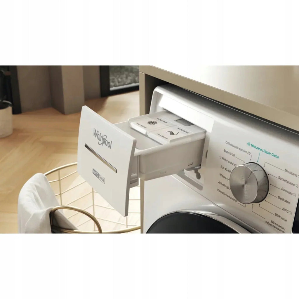Pralka Whirlpool W8 99AD Silence PL 9kg 6. Zmysł AutoDose 60cm