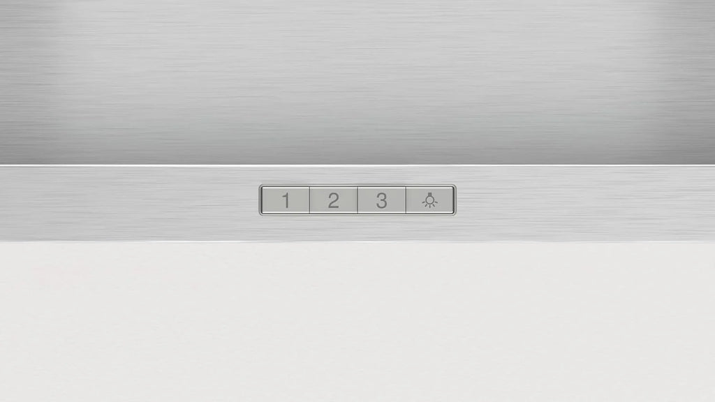 Balay - Campana Exrtactora Decorativa de Pared Piramidal, 90 cm de ancho, 3 potencias de extracción, Instalación en Salida de Humos o Recirculación, Acero Inoxidable, 3BC696MX