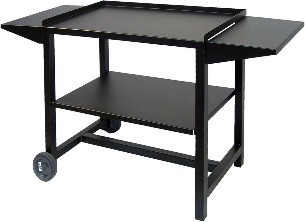 Imex El Zorro – Schornsteingrill mit Metallablagen | 61x40x217 cm | Verstärkter Stahl mit Edelstahlrost und Rauchfang | Ideal für Gärten, Höfe und Terrassen