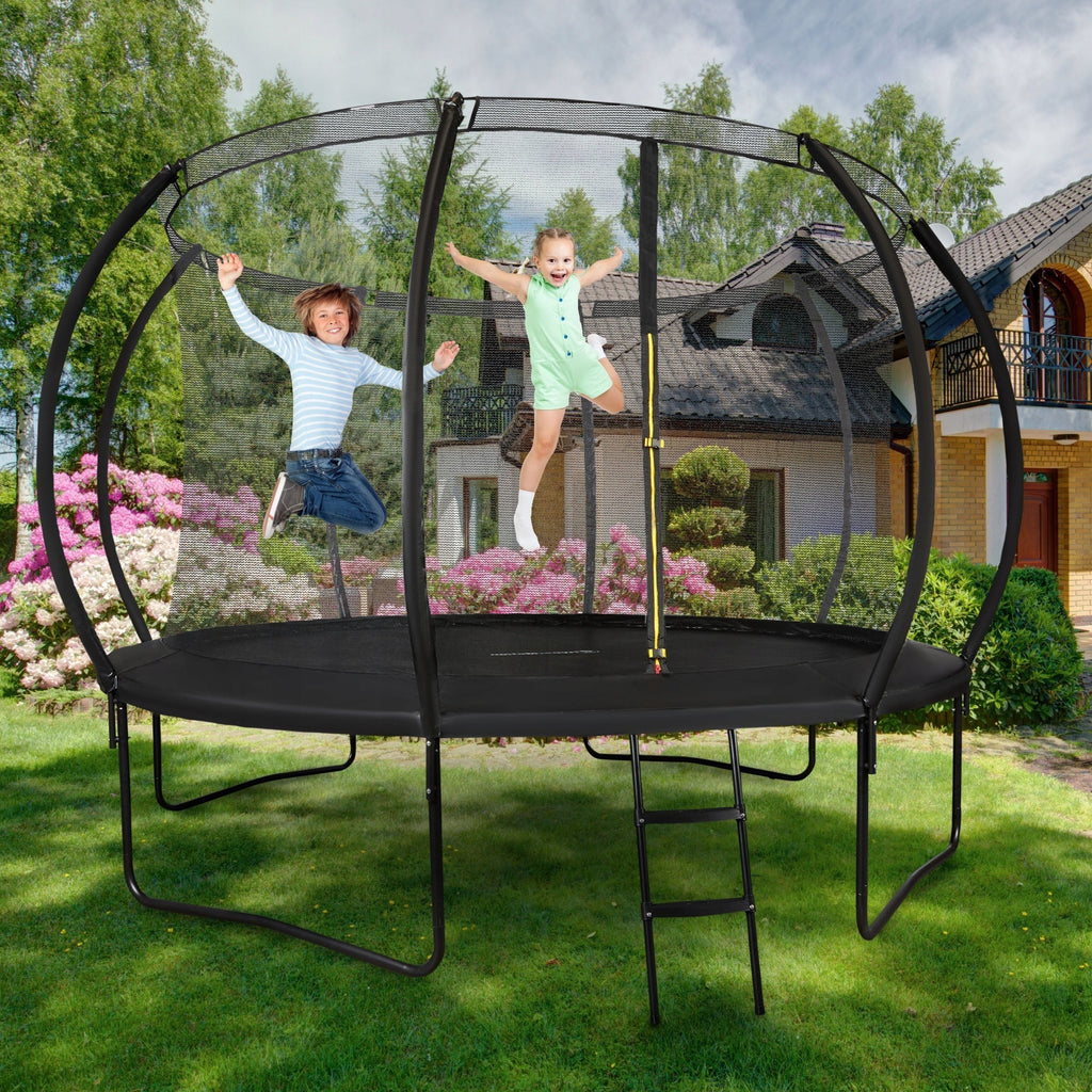 Sicheres Gartentrampolin für Kinder und Erwachsene, groß, 366cm, XXL, 150kg