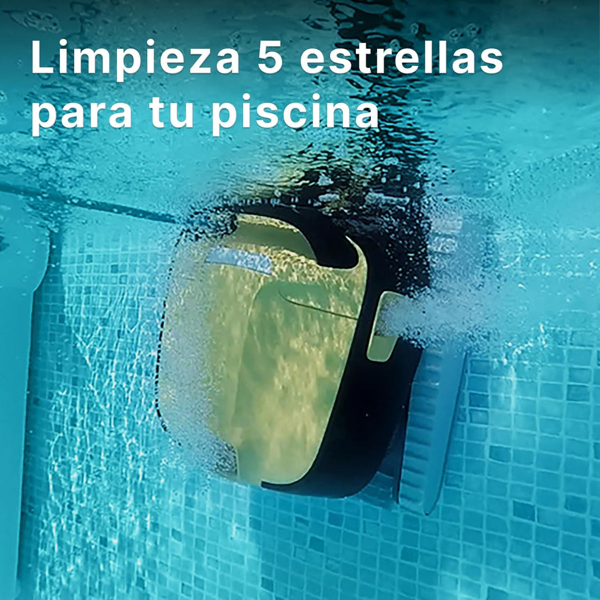 Dolphin E40i Robot limpiafondos automático para Piscinas enterradas de 12m - Limpieza de Fondo, Paredes y línea de flotación - Control por la App