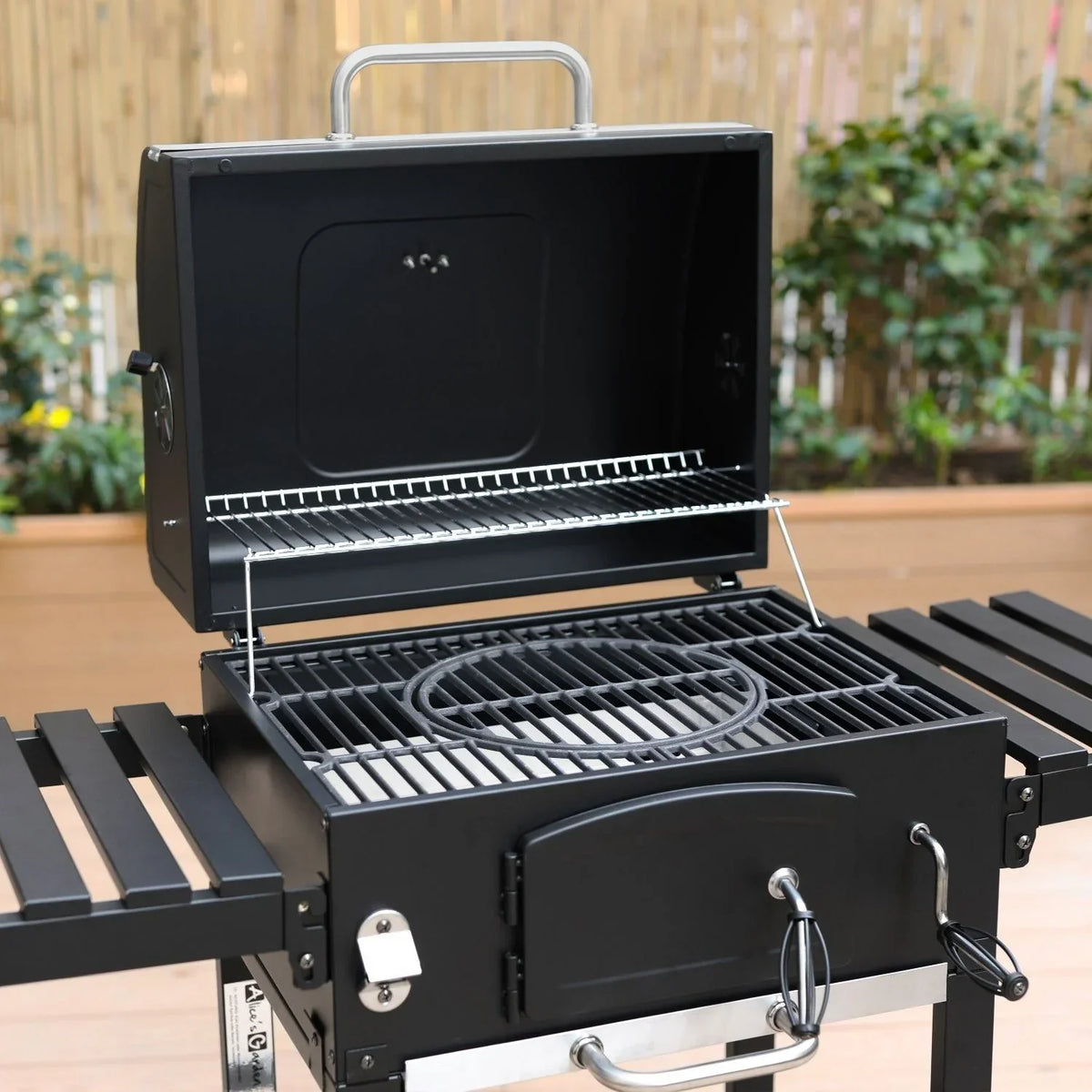 Bernard Holzkohlegrill, Aschefänger, Belüfter,