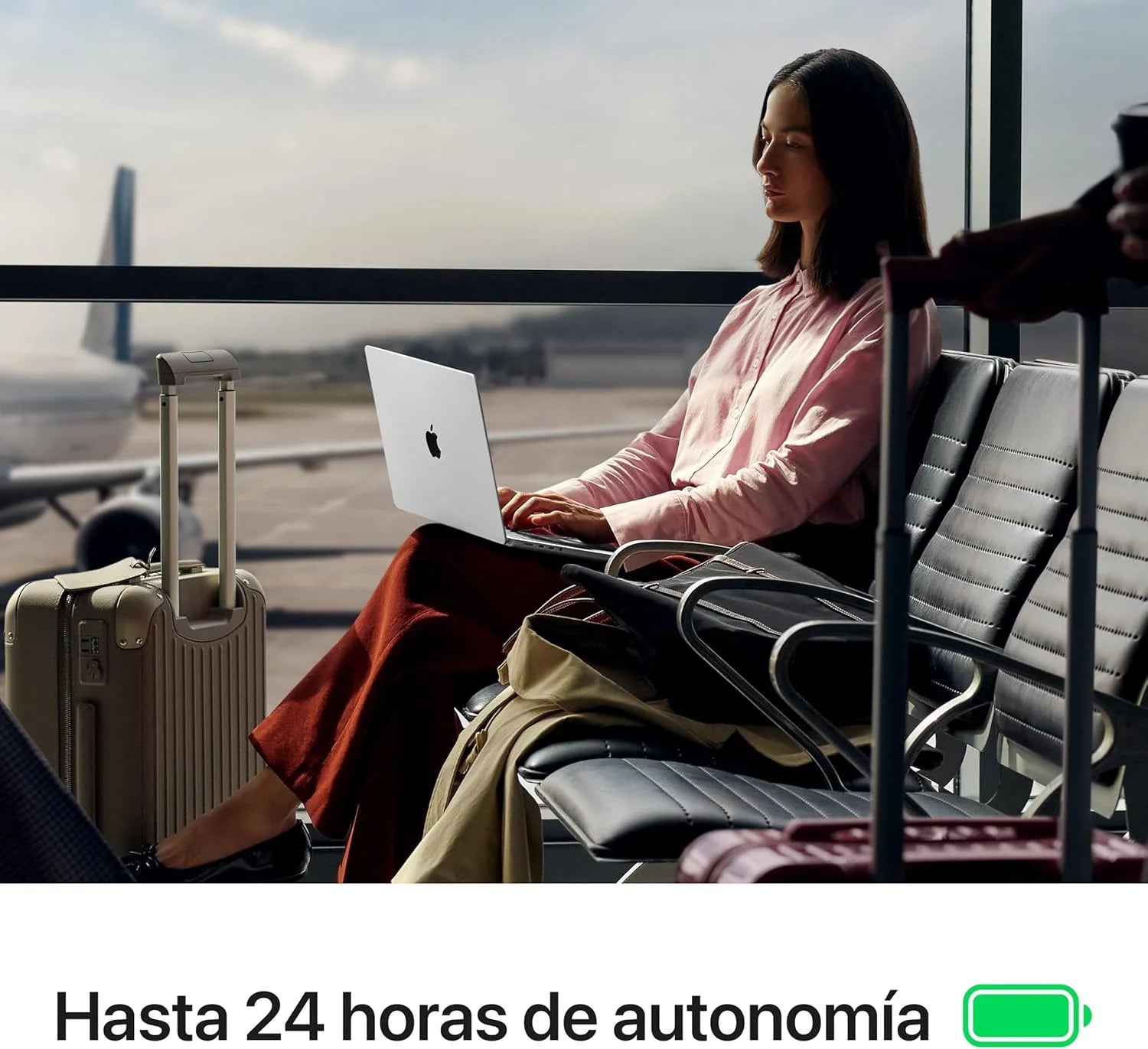 MacBook Pro Portátil de 14,2" con M5,CPU de 10 núcleos y GPU de 10 núcleos: Creado para Intelligence, Pantalla Liquid Retina XDR y 16 GB de Memoria unificada, 512GB; Negro Espacial