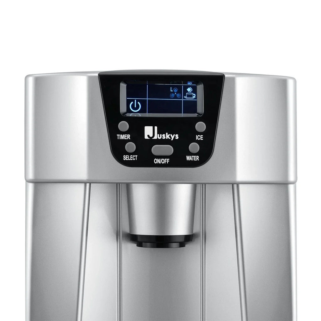 2025 Máquina de hielo PIM200L con dispensador – ¡Refrescate con hielo siempre listo!