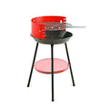 Runder Holzkohlegrill mit Grillrost 36 cm