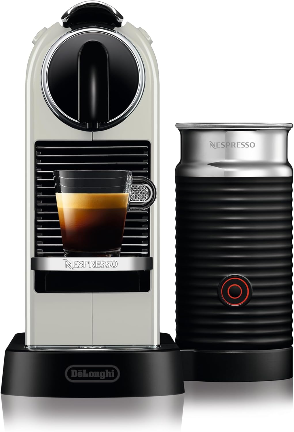 DeLonghi Nespresso Citiz EN267.WAE Kapselkaffeemaschine, spezielles Extraktionssystem, 1710 W, 1 L, Kunststoff, Weiß