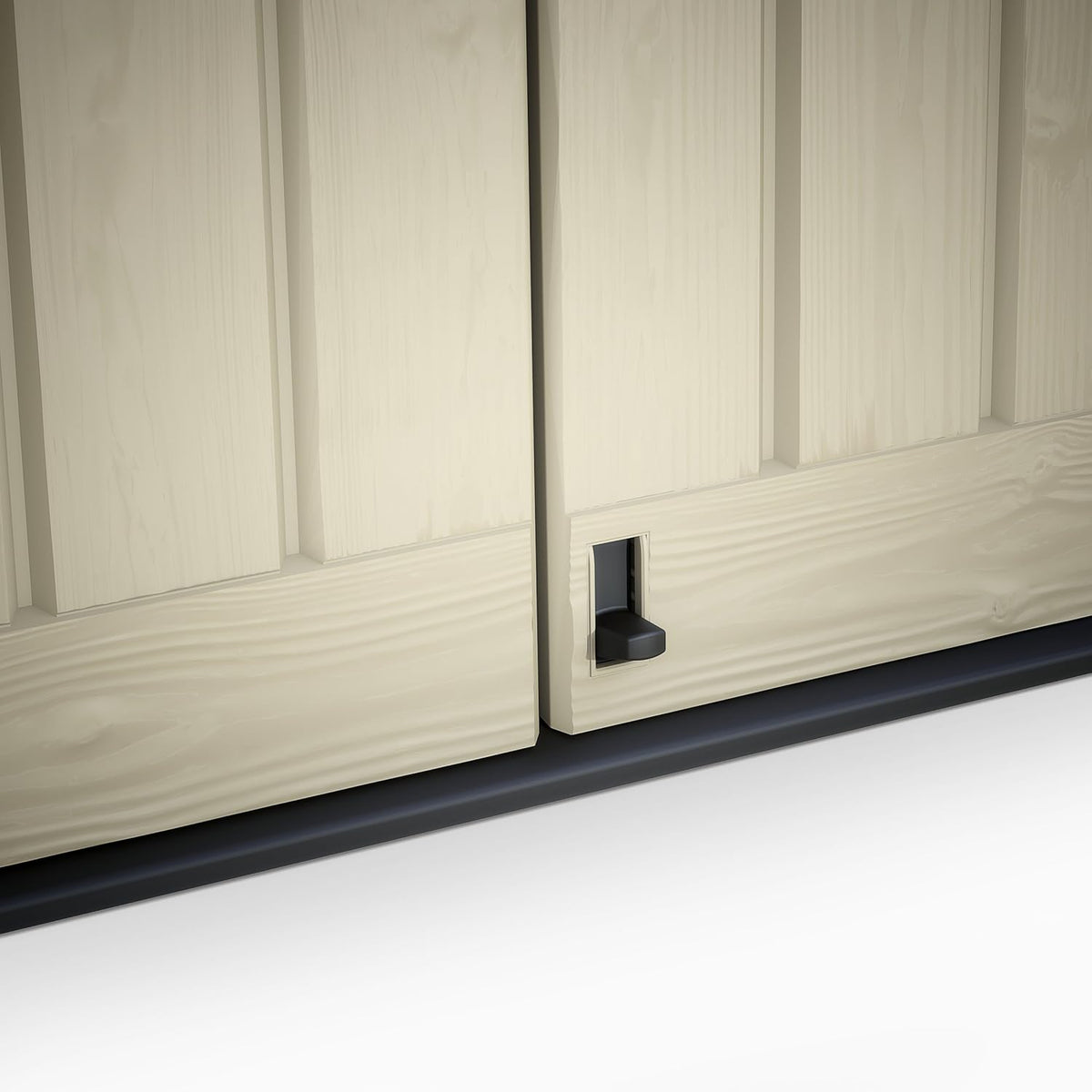 Keter Sio Max -Cobertizo de jardín exterior, Capacidad 1200L, Color Topo/Beige, 145.5 x 125 x 82 cm