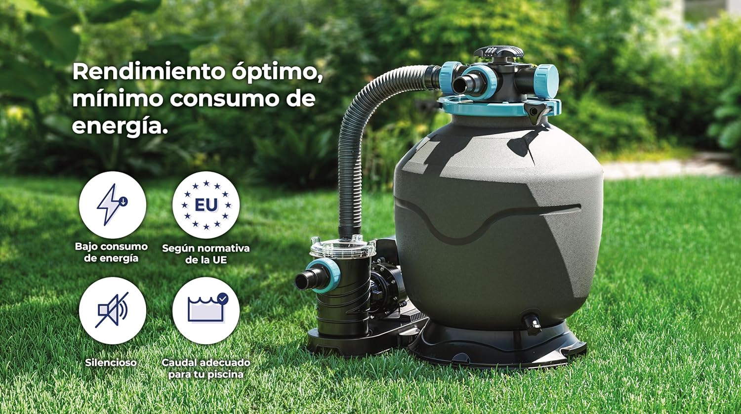 Piscina de Acero Elevada,Ovalada con Aspecto Madera. Piscinas Desmontables para Jardín. 730 x 375 x 120 cm - Piscina Gre KIT730W Pacific.