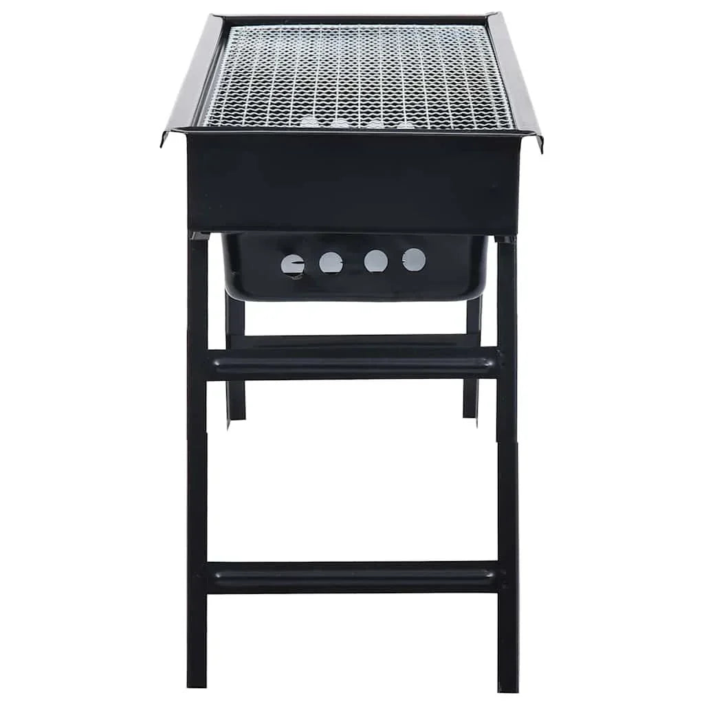 Barbacoa Portátil Para Camping De Acero 60x22,5x33 Cm Vidaxl