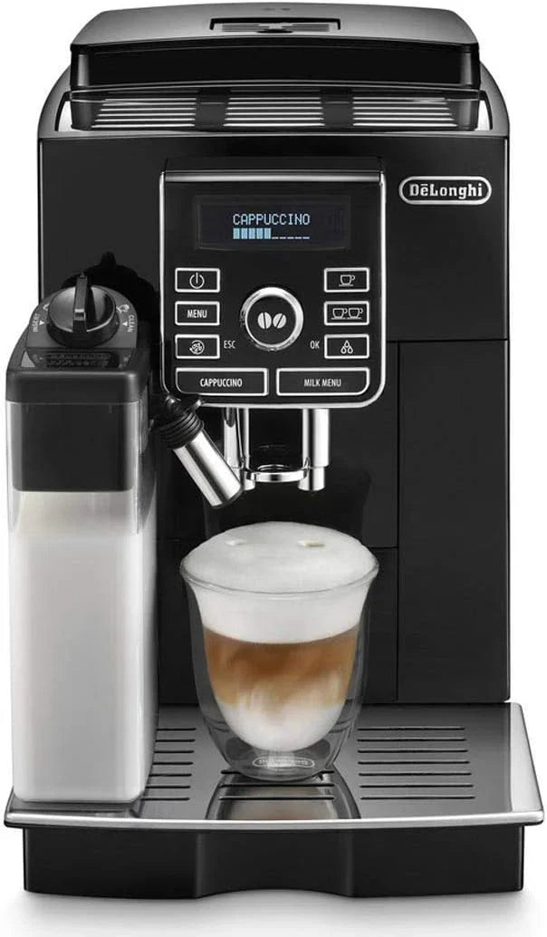 De'Longhi Perfetto Magnifica S Ecam 22.110.SB Kaffeevollautomat, 15 Bar Druck, 13 Einstellbare Programme, Automatische Reinigung, Cappuccino-System, 1.8 L, Silber