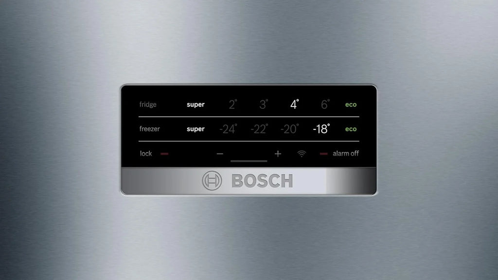 Bosch Serie 4 - Frigorífico combinado, NoFrost, alto 203 x ancho 70 cm, 438 L, Tecnología VitaFresh, Blanco - KGN49XIDQ