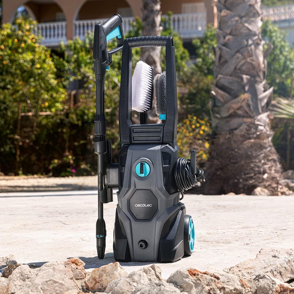 Cecotec HydroBoost 2400 AdvanceClean High Pressure Washer. 2400W, Home, Garden or Car, Flow Rate of 480l/h, 180 Pressure Bars, Aluminium Pump, Action Radius 14 m