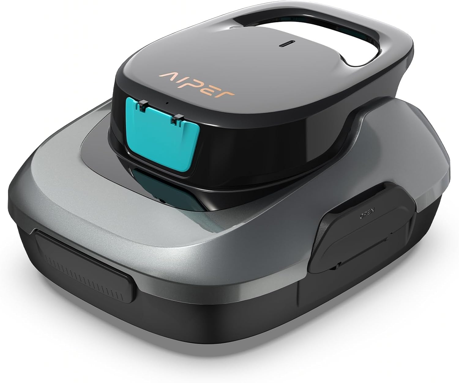 AIPER Poolroboter, Akku-Poolsauger, 90 Minuten Reinigungszeit, automatische Reinigung mit Selbstparkfunktion