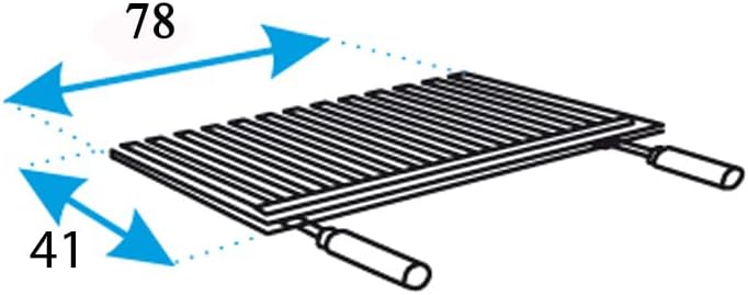 Imex El Zorro – Schubladen-Grill mit Schamottstein | 90x48x65 cm | Robuste Stahlkonstruktion und hohe Wärmespeicherung | Ideal für Holzkohle- und Holzgrills im Freien