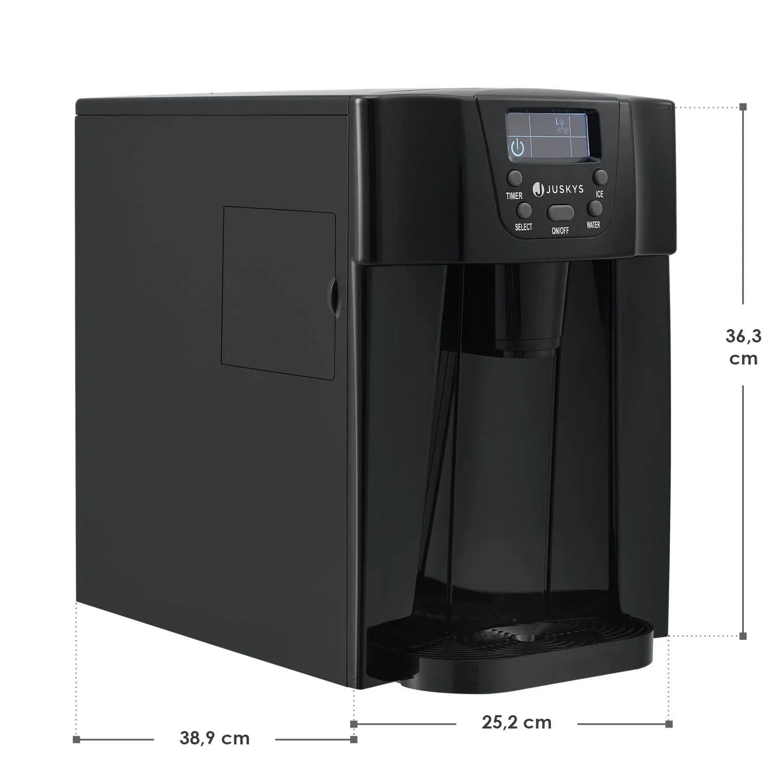 2025 Máquina de hielo PIM200L con dispensador – ¡Refrescate con hielo siempre listo!
