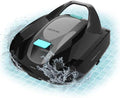 Cecotec Roboter Poolreiniger kabellos Conga Pooldroid 2000 FloorMaster. 100 Min. Akkulaufzeit, Pool ohne Gefälle, bis zu 80m2, max. Tiefe 2,5m, Kapazität 2,5L, Hocheffizienzfilter
