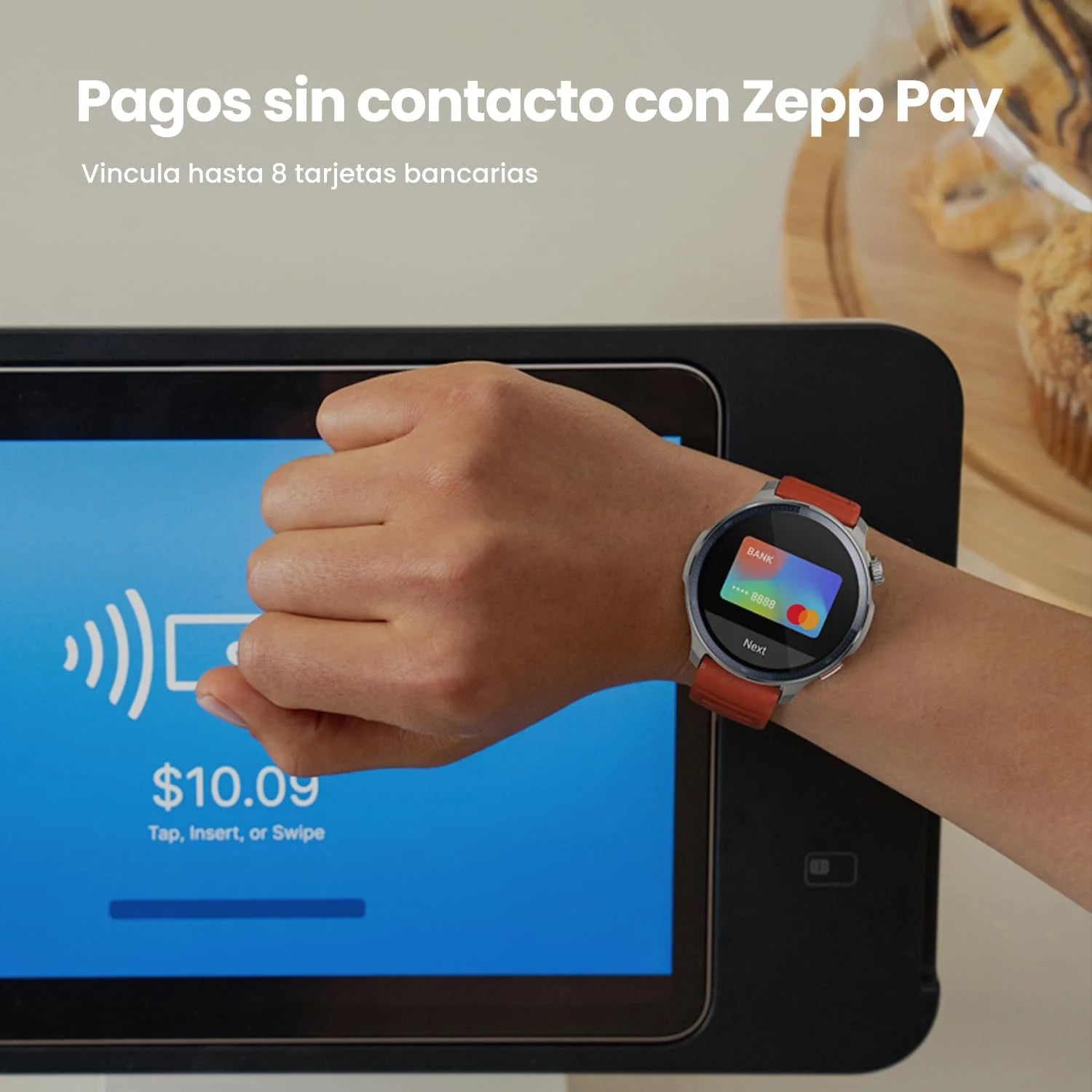 Amazfit Balance 2 Reloj Inteligente Hombre 47mm, Pantalla AMOLED 1,5" Cristal de Zafiro, smartwatch con NFC, GPS, batería de 21 días, 170+ Modos Deportivos, Hyrox, Golf, para Android y iPhone