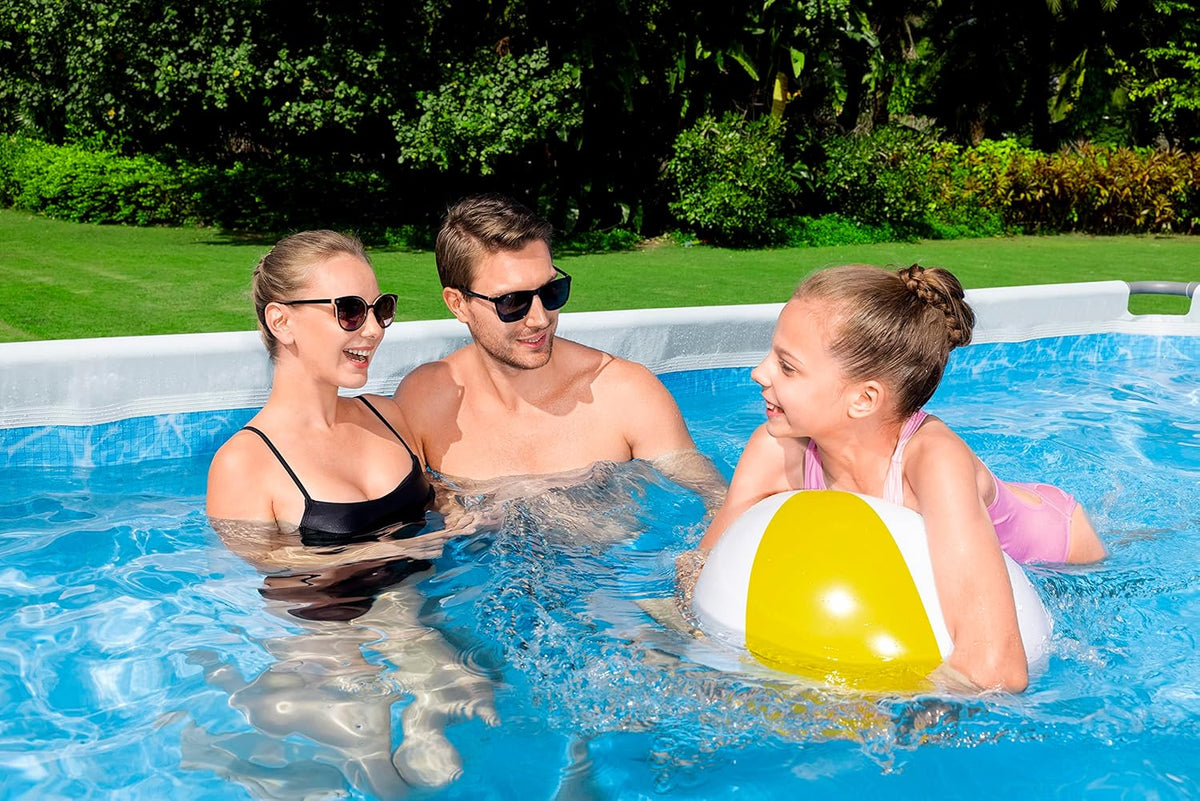 Bestway Rechteckiger Pool 4,12 m x 2,01 m x 1,22 m