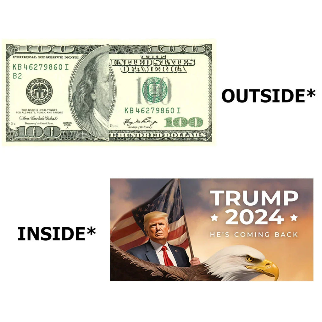 10x Trump 2024 Streich-100-Dollar-Scheine