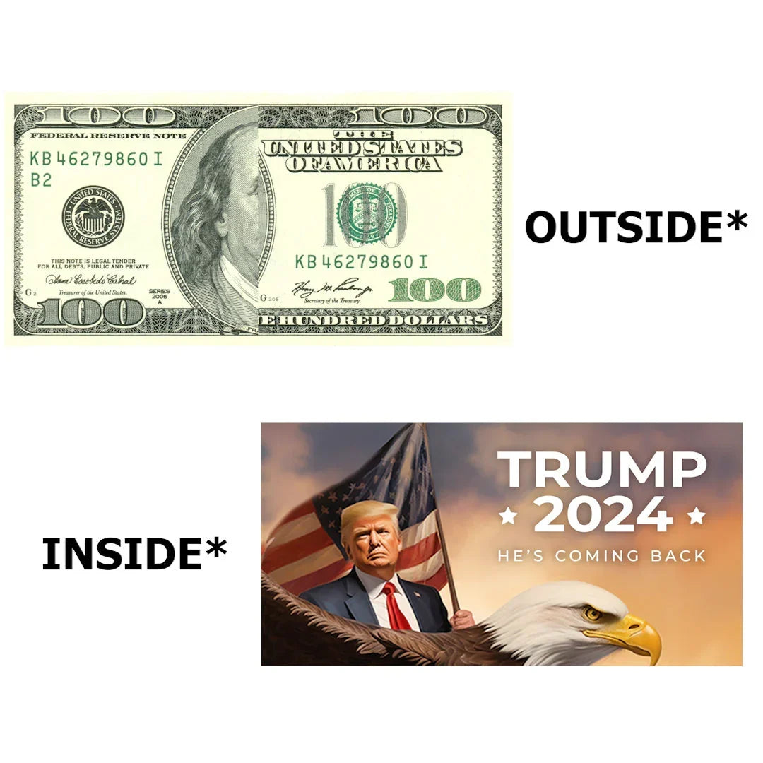 10x Trump 2024 Streich-100-Dollar-Scheine