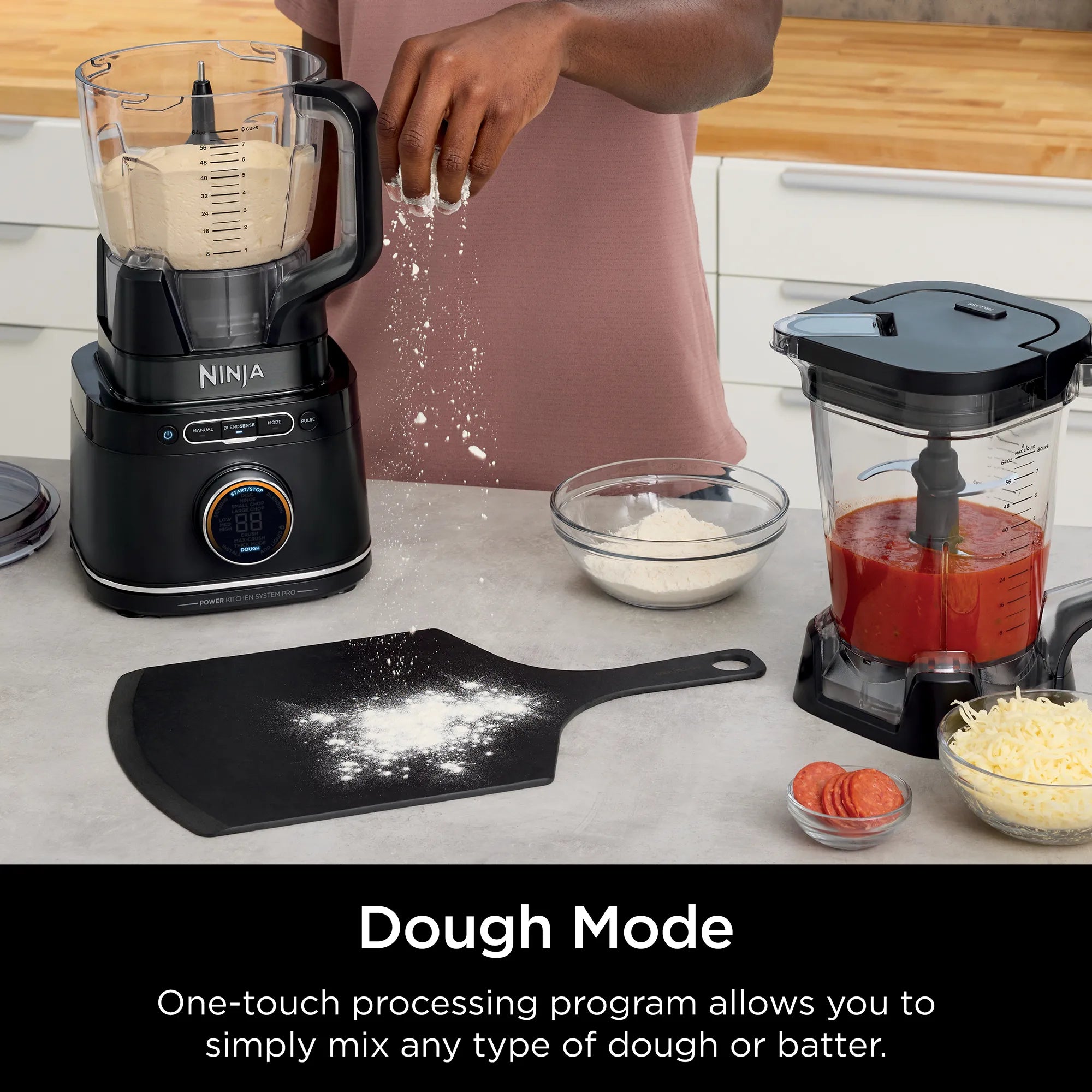 2025 Sistema de Cocina Ninja Detect™ Power Blender + Processor Pro