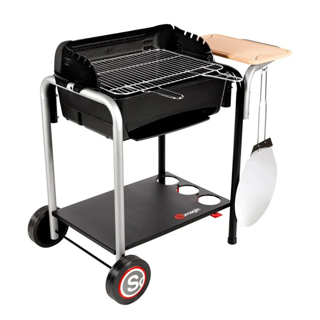 Roma Holzkohlegrill mit Pizzakochfunktion
