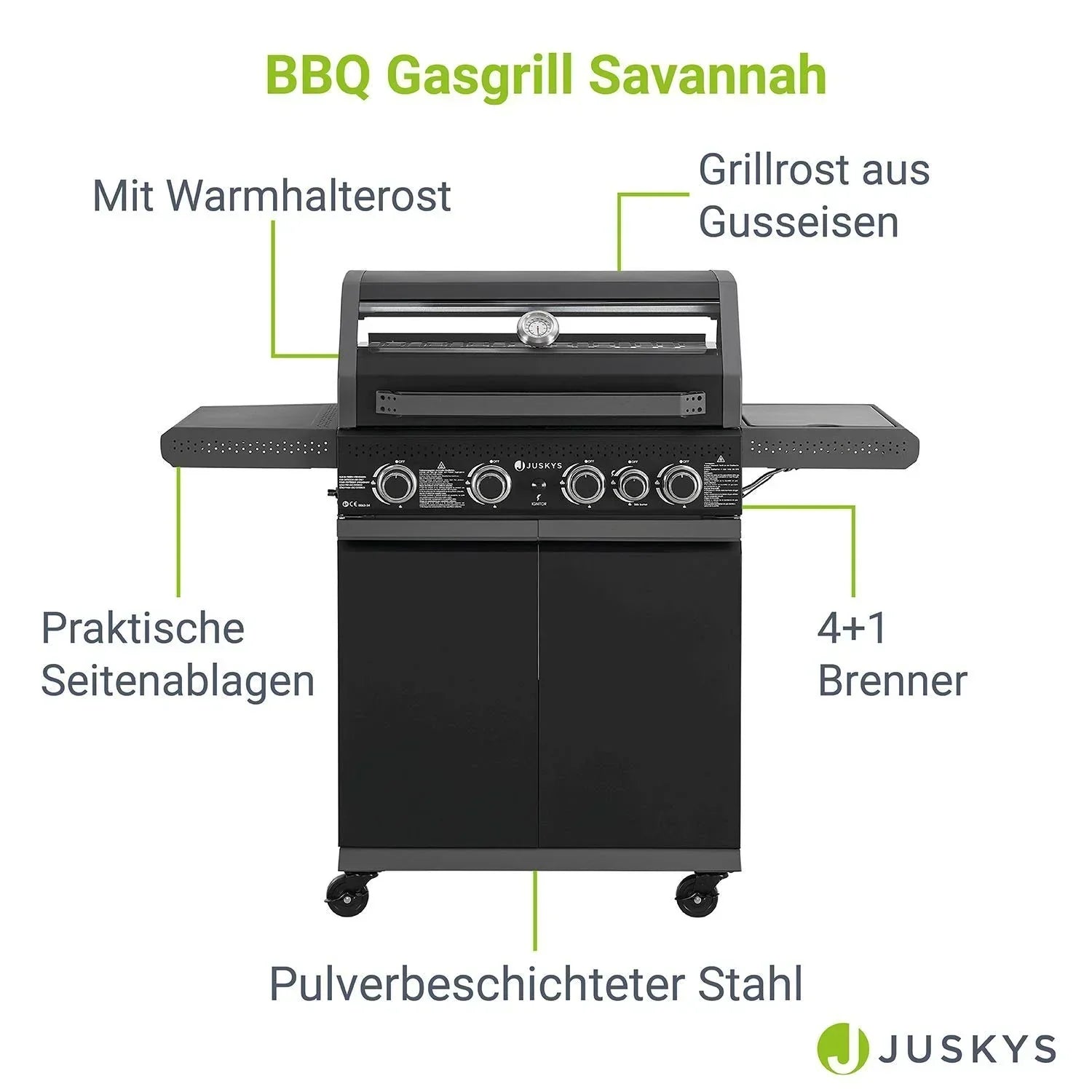 2026 Barbacoa de gas Savannah