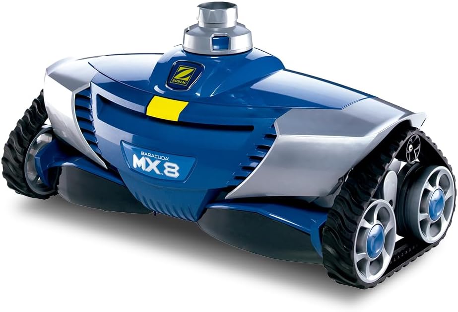Zodiac W70668 MX8, Limpiafondos hidráulico para piscinas enterradas de hasta 12 x 6 m