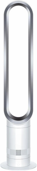 Cool™ Ventilador de torre (AM07) Air Multiplier™, ventilador sin aspas potente con tecnología Air Multiplier™ (Blanco/Plata)