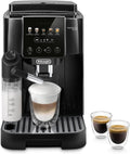 De'Longhi Magnifica Start Kaffeevollautomat, LatteCrema Milchsystem, 4 Direktwahltasten, Soft-Touch-Bedienfeld, Schwarz (ECAM220.91.B)