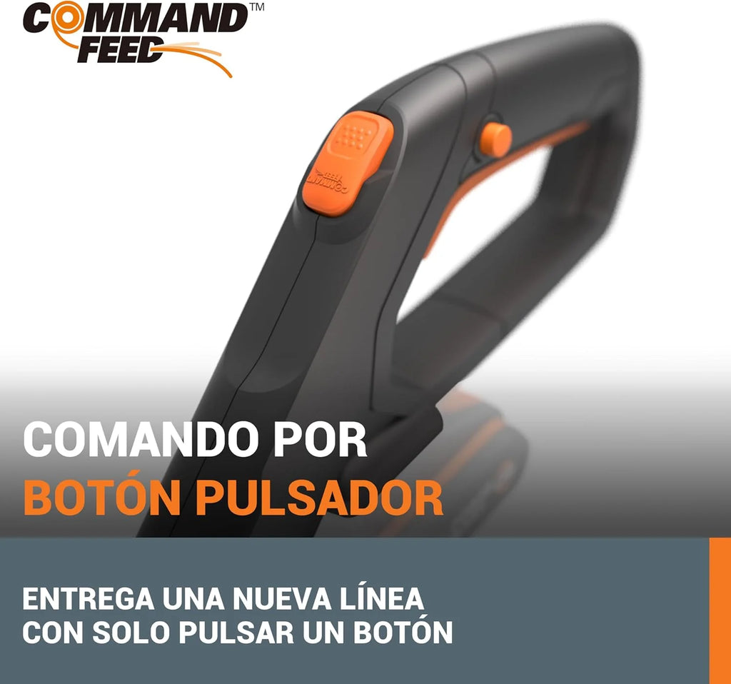 WORX Trimmer and profiler 20V Max | PowerShare | WG163E | Includes 2 2Ah batteries and charger | 30 cm