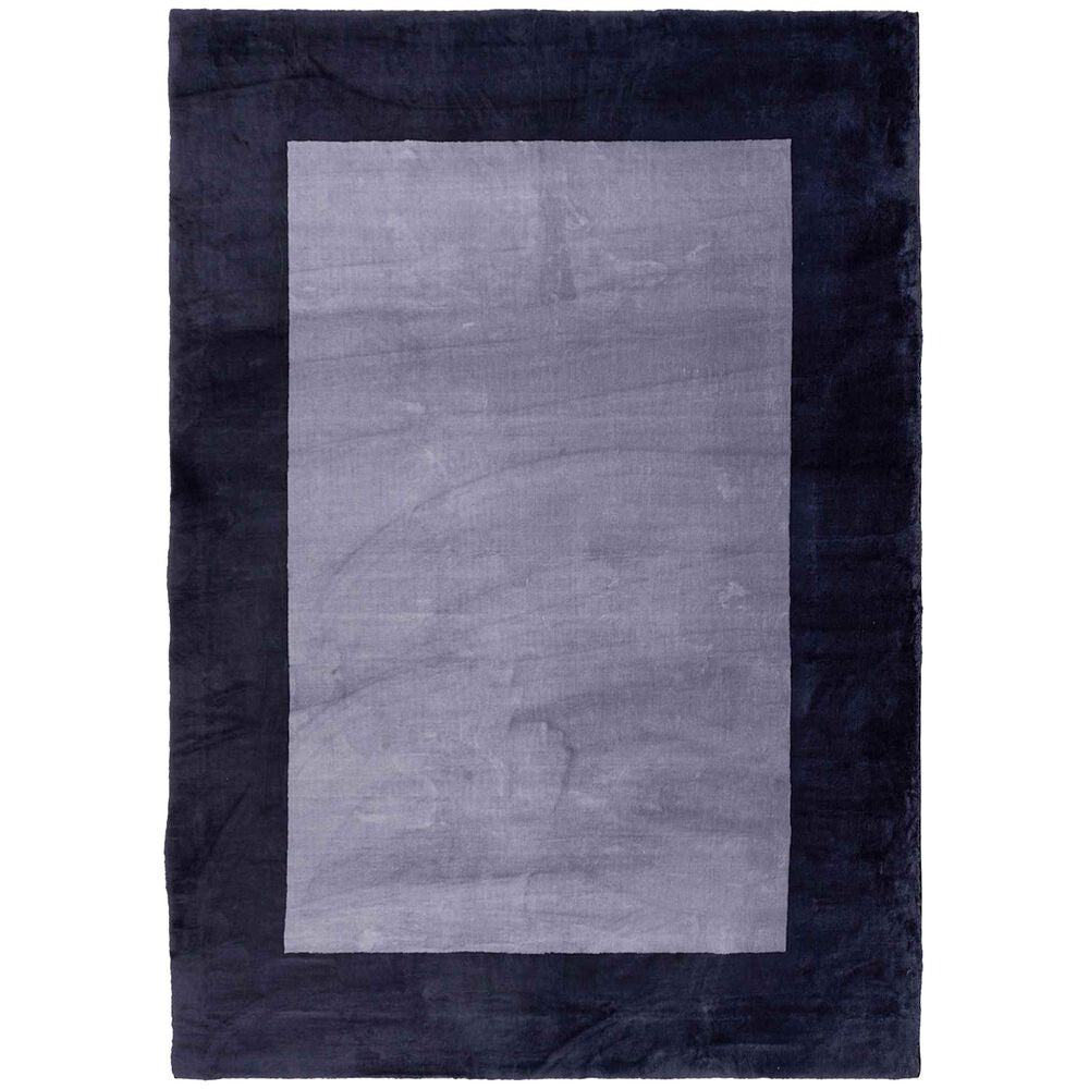 Teppich Maximo Rabbit Premium 200 x 290 cm, Rahmen, Anthrazit-Schwarz