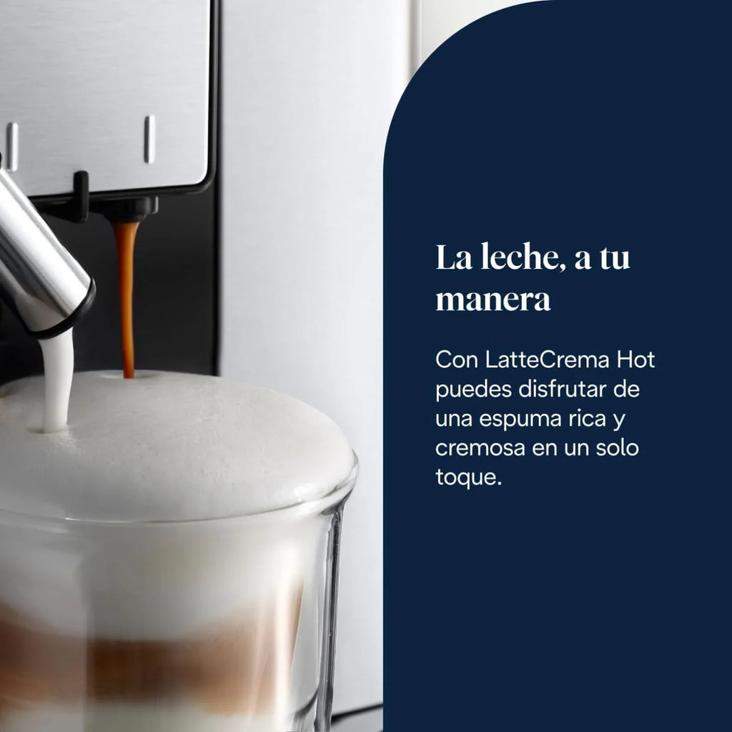 De'Longhi Perfetto Primadonna Soul ECAM612.55.SB Kaffeevollautomat mit LatteCrema Milchsystem, Bean-to-Cup Technologie, 18 Kaffeespezialitäten, App-Steuerung