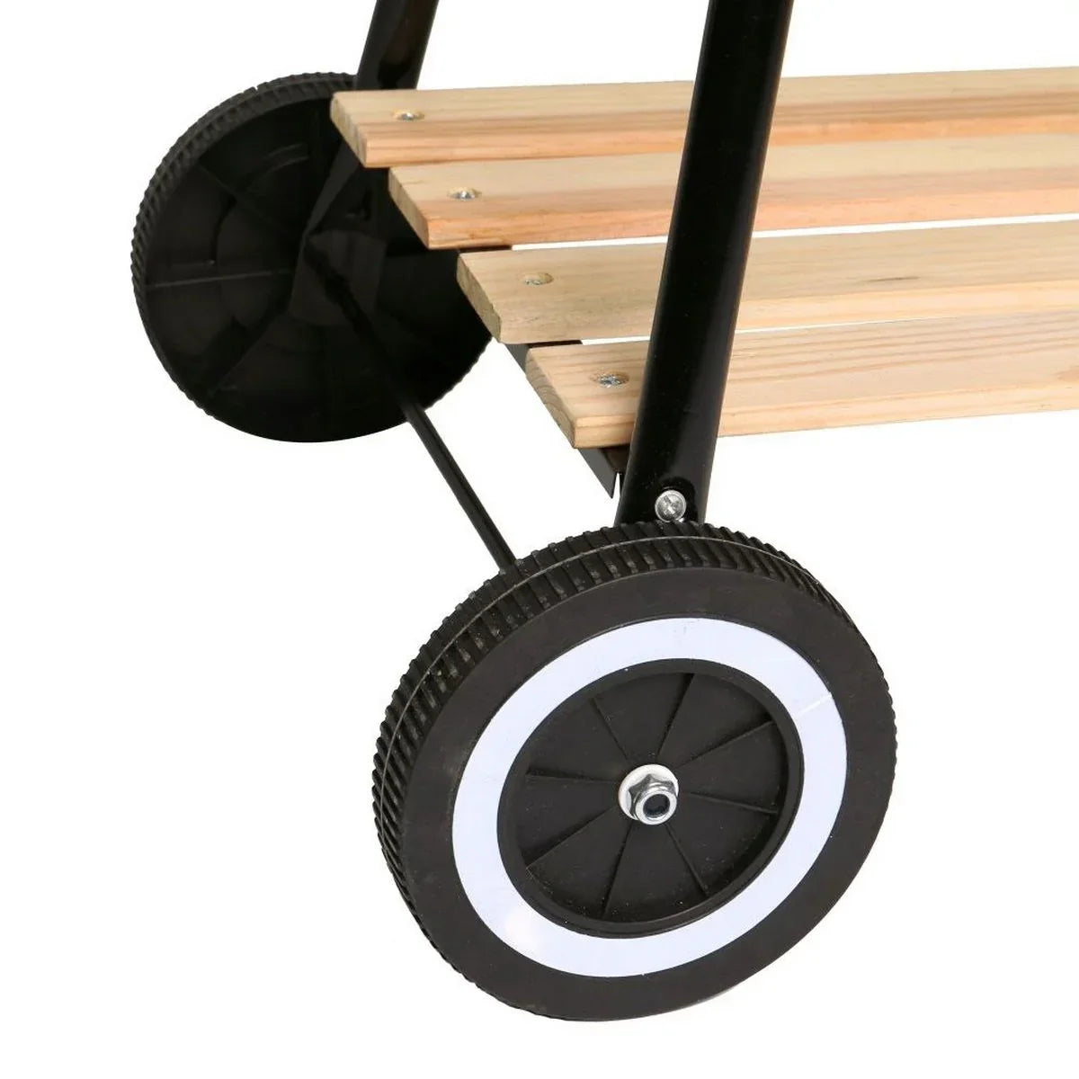 Holzkohlegrill Chiara mit Grillrost aus schwarzem Stahl 67x38x83 cm