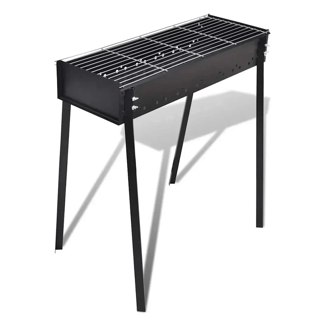 Vidaxl Holzkohlegrill Quadratisch mit Ständer