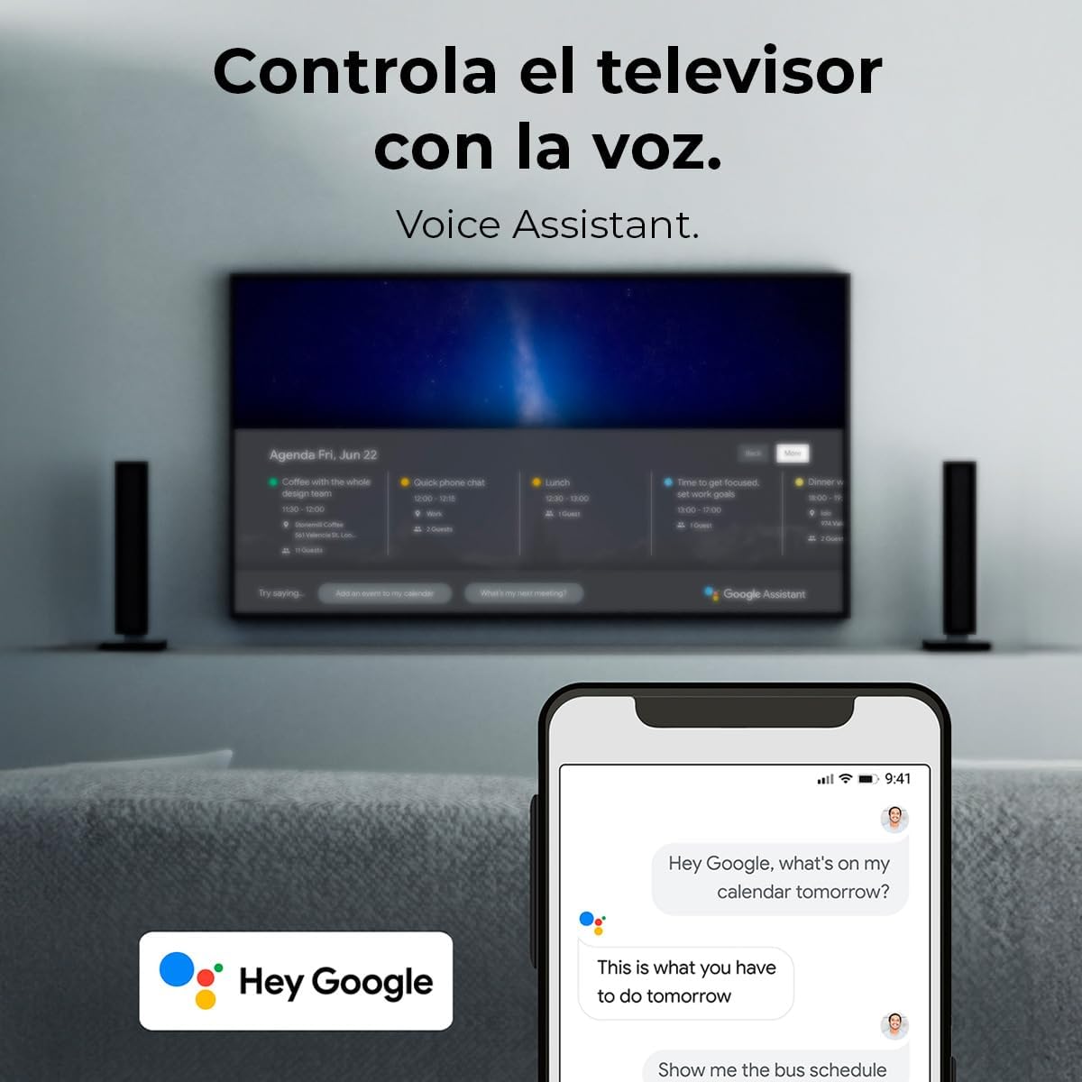 Cecotec Smart TV, Televisor LED de 32 Pulgadas Resolución HD A4 Series ALH40032S. Sistema Operativo Google TV, Dolby Audio, HDR10, 16 GB de ROM, Bluetooth, Google Voice Assitant y Chromecast
