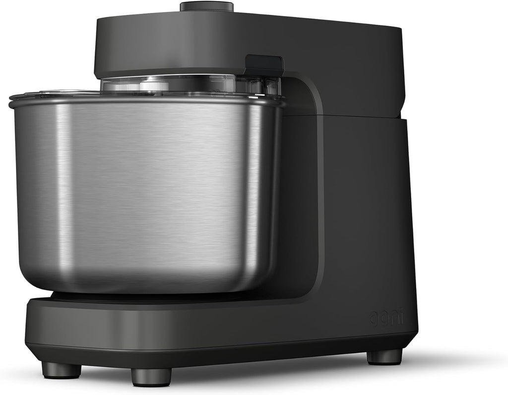 Ooni Halo Pro Spiral-Teigknetmaschine 7,3L mit Zubehör, 58 Geschwindigkeiten – Ideal für Brot und Pizza – Anthrazitgrau