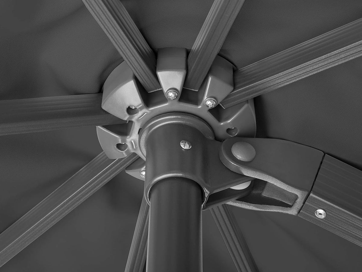 Schneider 2025 Rhodes Grande Parasol Approx. 400 x 300 cm Anthracite