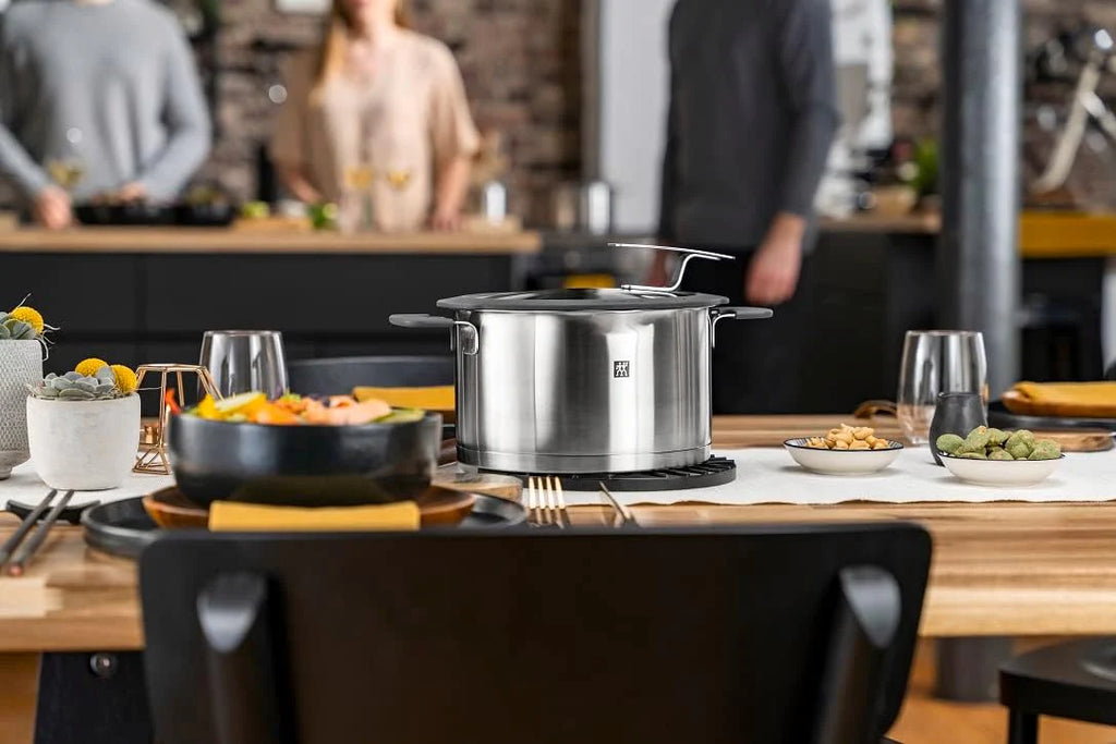 ZWILLING SIMPLIFY 66870-005-0 Pots set Stainless steel 5 pcs. Stainless steel, Silver Black