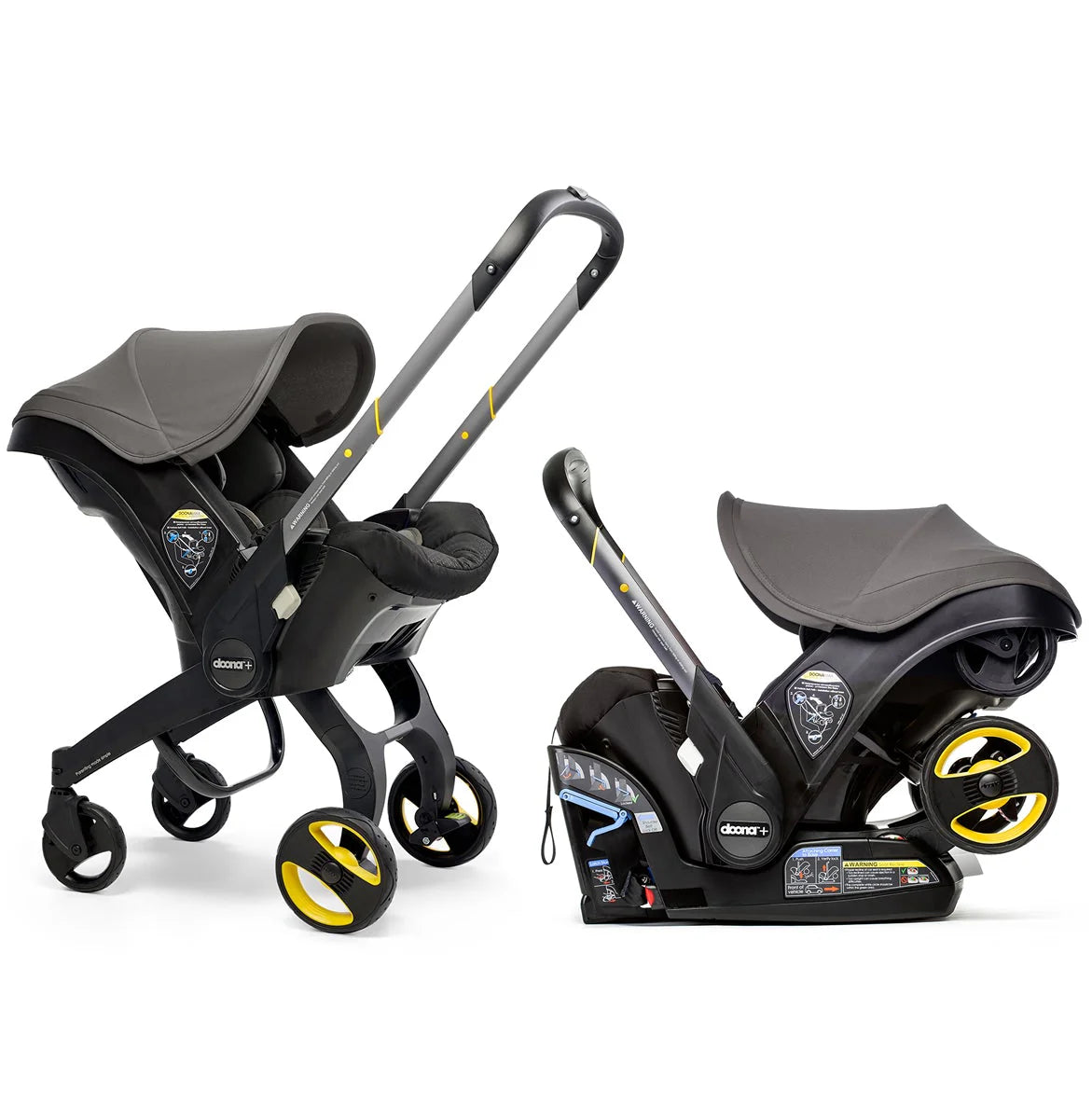 2025 Doona™ Kinderwagen mit Autositz und LATCH-Basis
