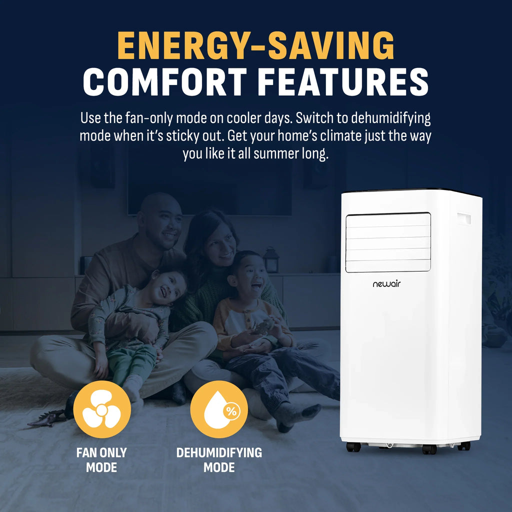 2025 Newair® Aire Acondicionado Portátil Compacto – 10 000 BTU