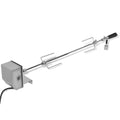 Vidaxl Professioneller Drehspieß für Braten/Grill mit Motor, Stahl, 900 mm