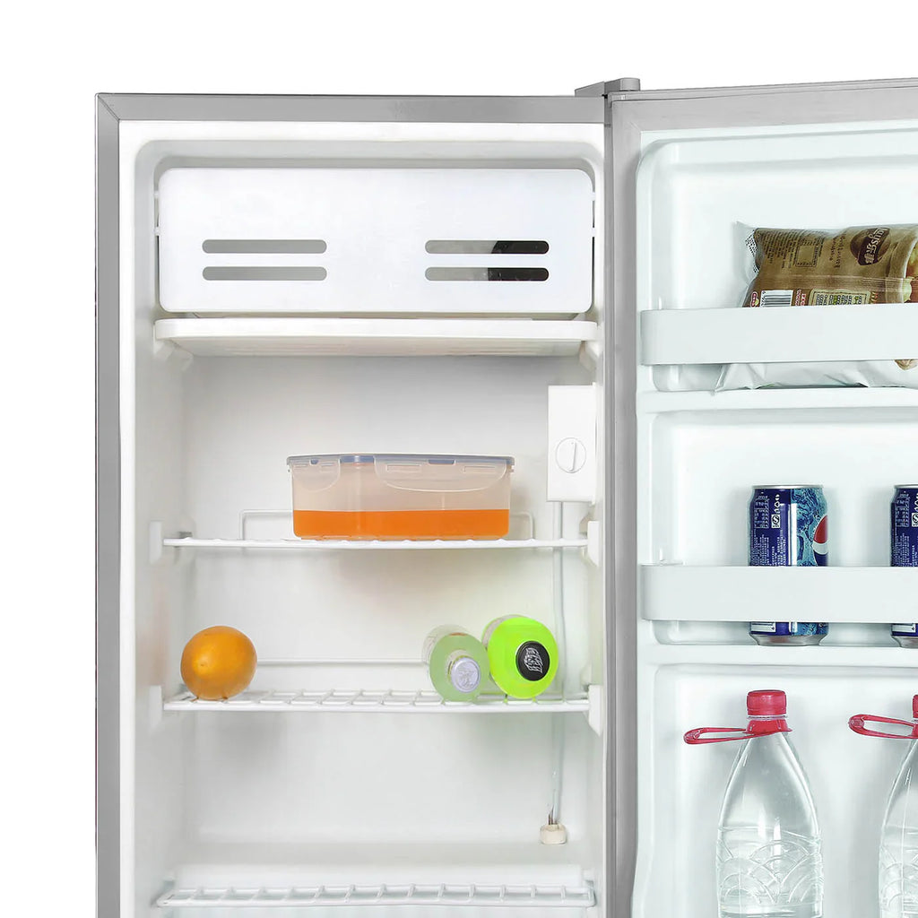 2025 Mini-Bar Gris 47,2x86 cm, 93 Liter, mit Gefrierfach