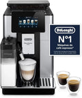 De'Longhi Perfetto Primadonna Soul ECAM612.55.SB Kaffeevollautomat mit LatteCrema Milchsystem, Bean-to-Cup Technologie, 18 Kaffeespezialitäten, App-Steuerung