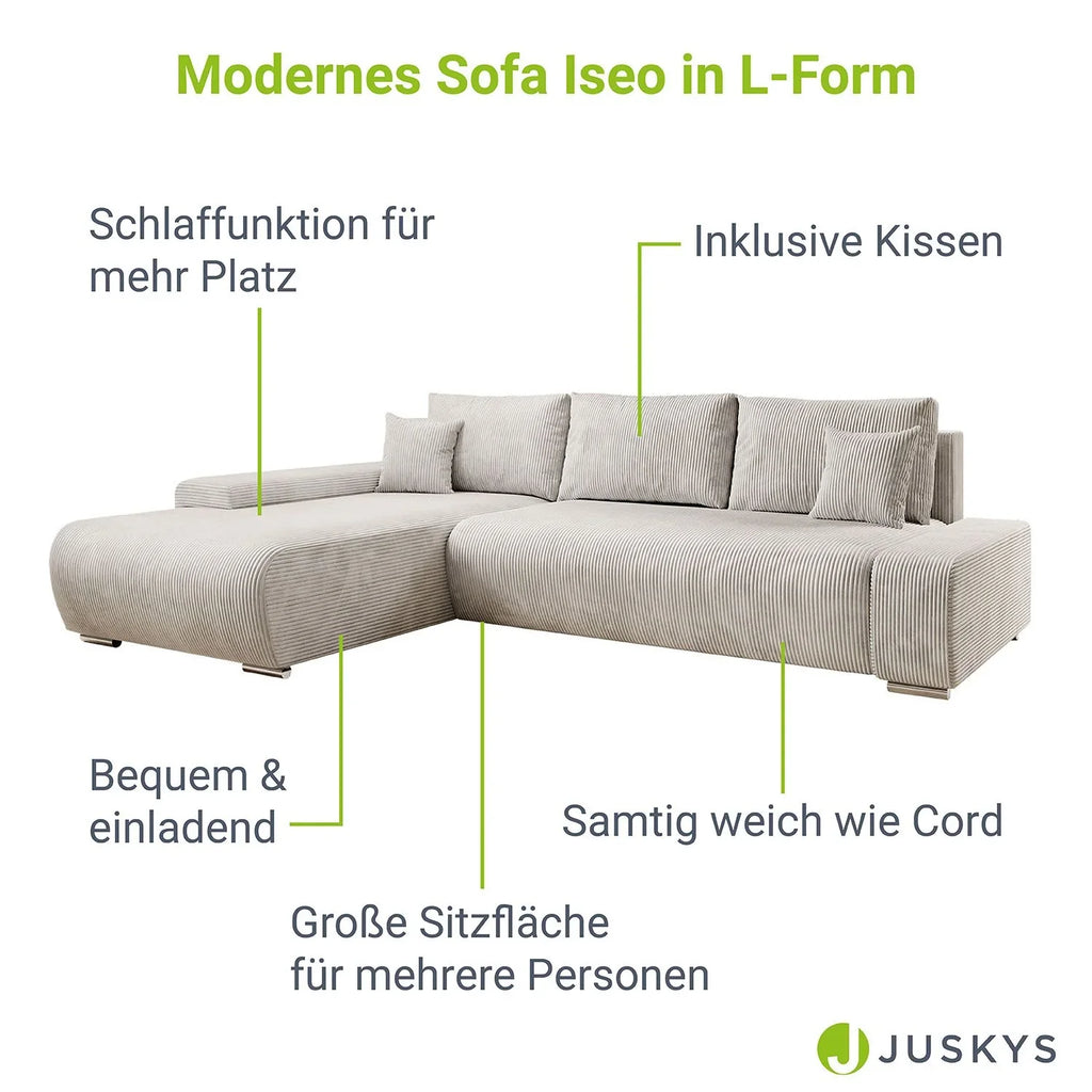 2025 Sofá cama Iseo con función de descanso