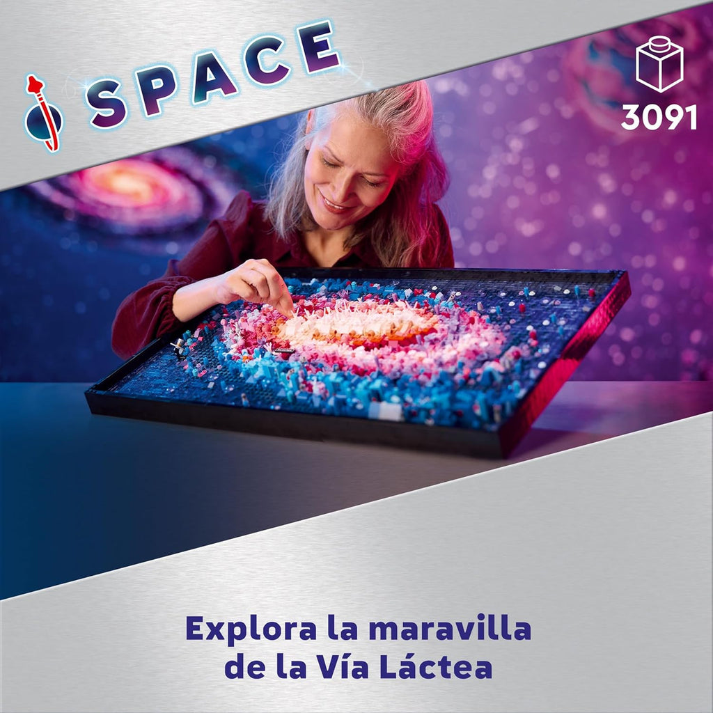 Art Galaxia Milchstraße Wandgemälde und Wanddeko für Wohnzimmer und Zuhause, kreatives Astronomie-Geschenk für Männer und Frauen, Modell für Erwachsene, 3D-Poster 31212
