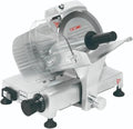 METRO PROFESSIONAL Cortafiambres GFS3019, Cuchilla 19,5 cm, Grosor 0-12 mm, 120 W, Aluminio Anodizado, Plata