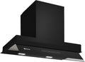 Balay – Integrierbare Deko-Dunstabzugshaube, 60 cm breit, 4 Leistungsstufen, Abluft- oder Umluftbetrieb, Schwarz, 3BD967GN