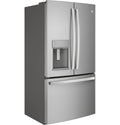2025 Refrigerador French Door GE Profile™ Series ENERGY STAR® de 27.7 pies cúbicos, resistente a huellas dactilares, con llenado automático manos libres